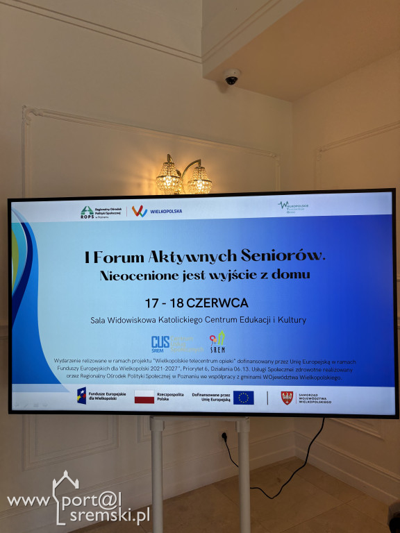 I Forum Aktywnych Seniorów w Śremie