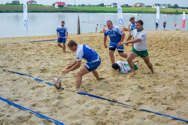Banici Poznań zwyciężają w turnieju Beach Rugby w Śremie