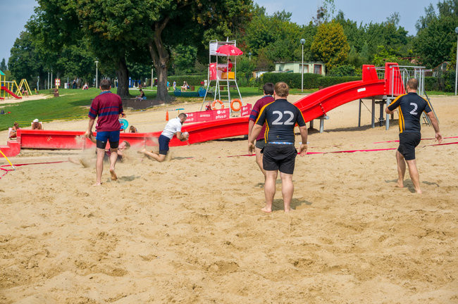 Banici Poznań zwyciężają w turnieju Beach Rugby w Śremie