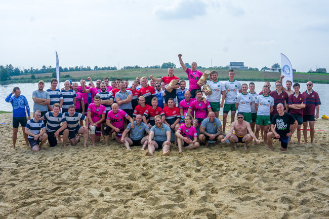 Banici Poznań zwyciężają w turnieju Beach Rugby w Śremie