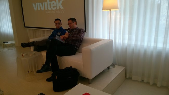 Gimnazjaliści na spotkaniu autorskim z Pawłem Beręsewiczem