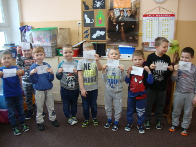 Andrzejki w grupie Słoneczka