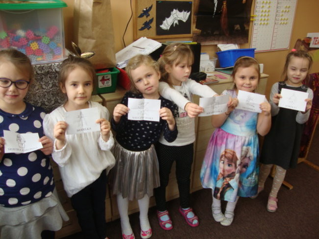 Andrzejki w grupie Słoneczka