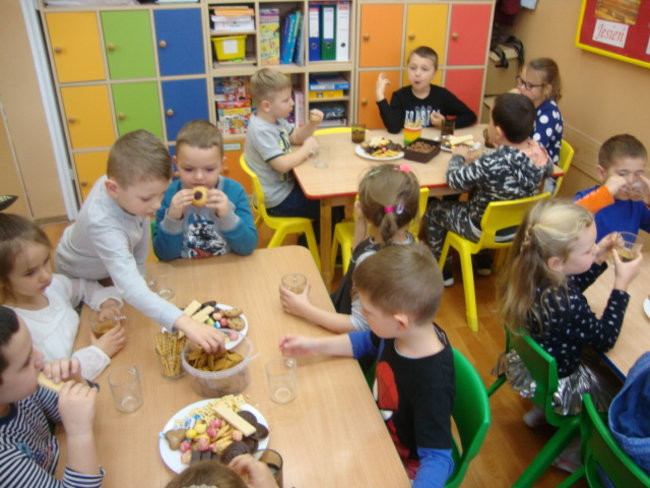 Andrzejki w grupie Słoneczka