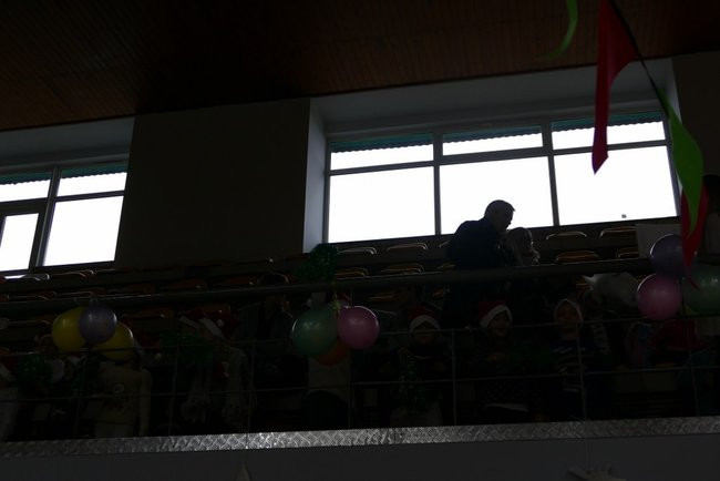 Grupa Żabki z Przedszkola Pod Wierzbami na Olimpiadzie Przedszkolaków