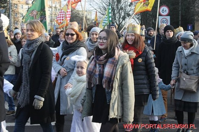 Orszak Trzech Króli w Śremie