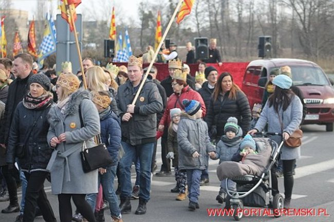 Orszak Trzech Króli w Śremie