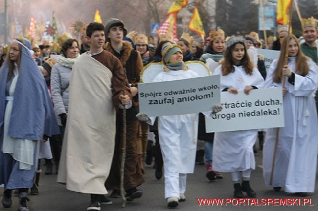 Orszak Trzech Króli w Śremie