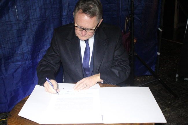 Akt Erekcyjny wmurowany