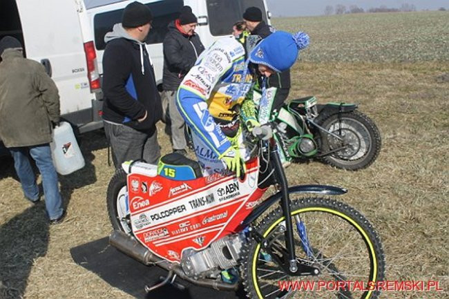 Żużlowcy w Mełpinie