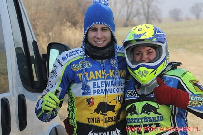 Żużlowcy w Mełpinie