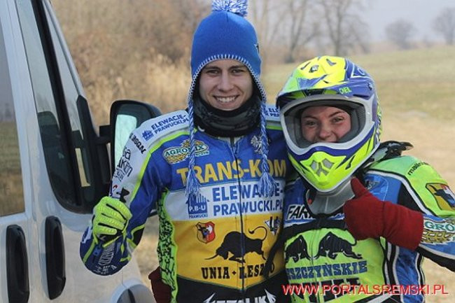 Żużlowcy w Mełpinie