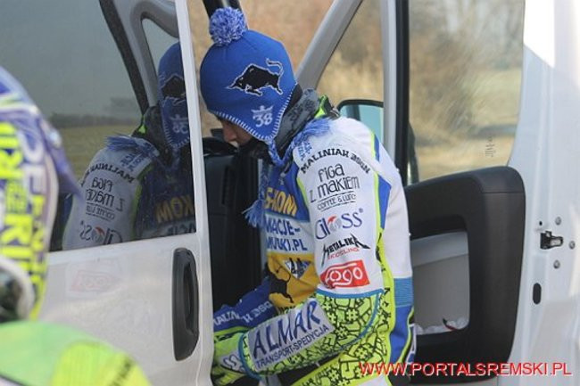 Żużlowcy w Mełpinie