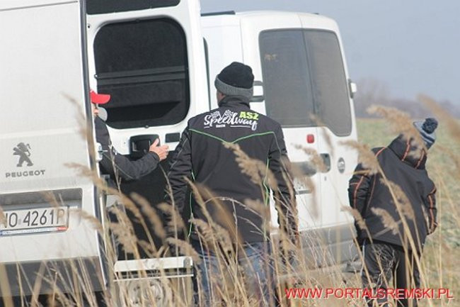 Żużlowcy w Mełpinie