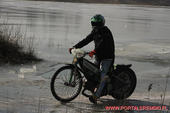 Żużlowcy w Mełpinie