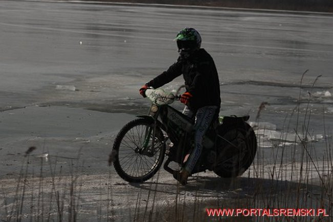 Żużlowcy w Mełpinie