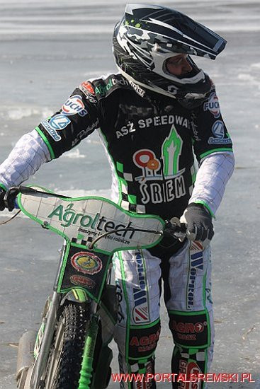 Żużlowcy w Mełpinie