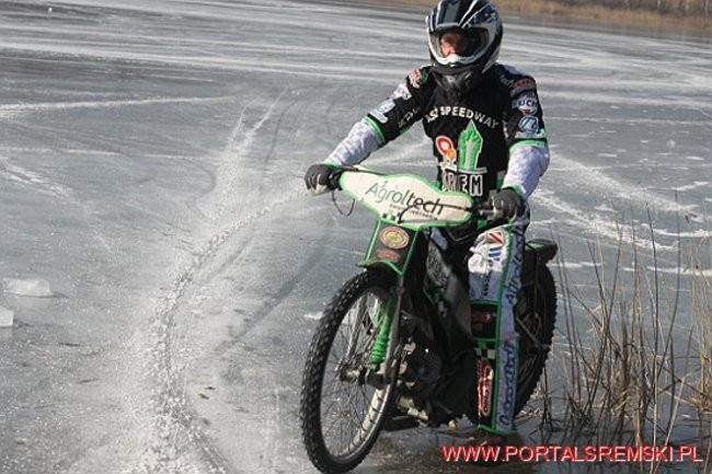 Żużlowcy w Mełpinie