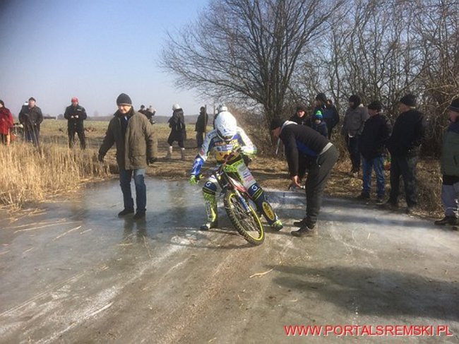 Żużlowcy w Mełpinie