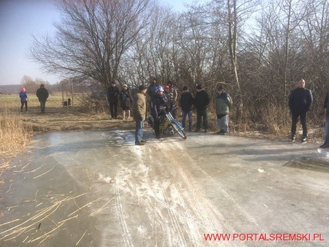 Żużlowcy w Mełpinie