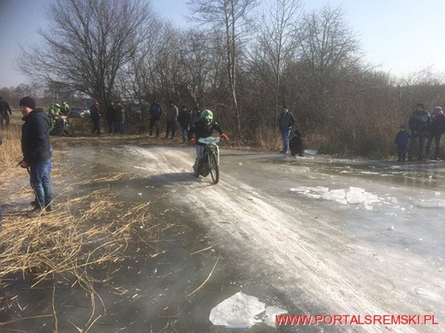 Żużlowcy w Mełpinie