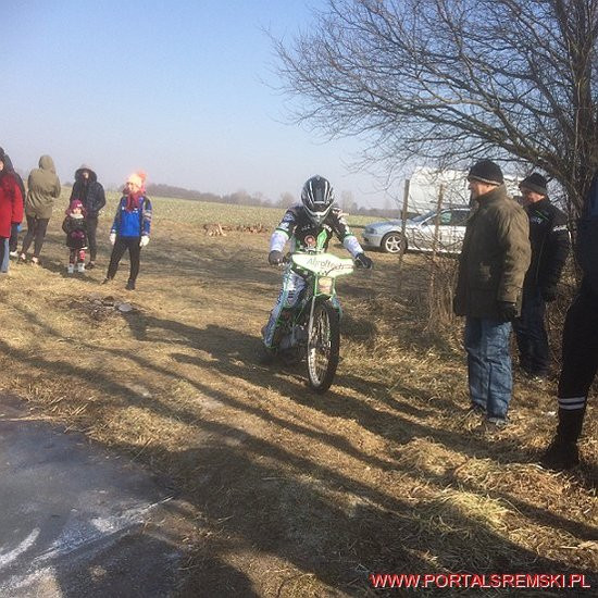 Żużlowcy w Mełpinie