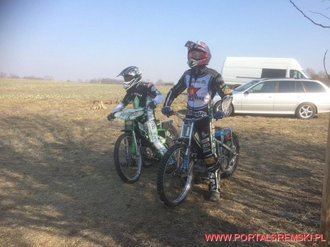 Żużlowcy w Mełpinie