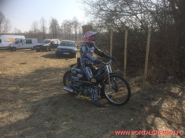 Żużlowcy w Mełpinie