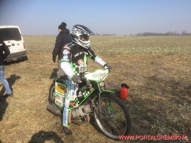 Żużlowcy w Mełpinie