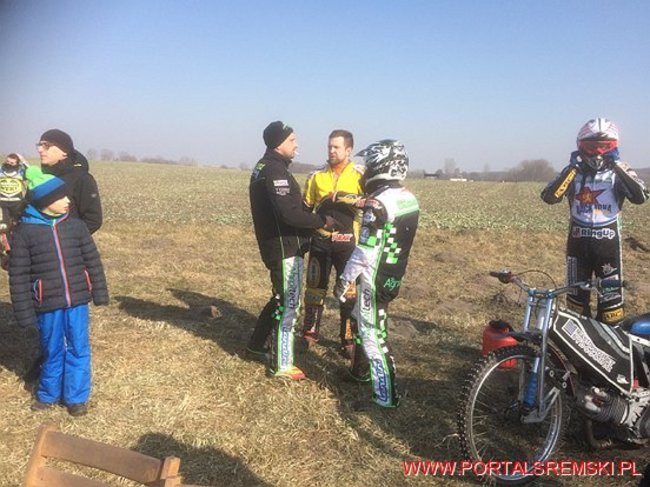 Żużlowcy w Mełpinie