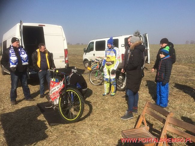 Żużlowcy w Mełpinie