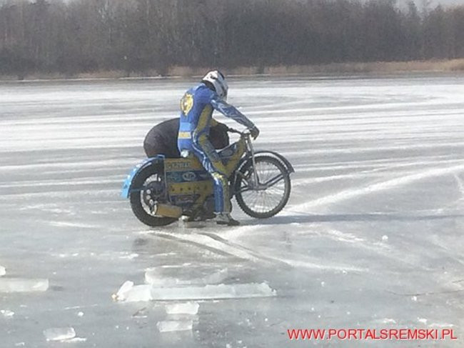 Żużlowcy w Mełpinie