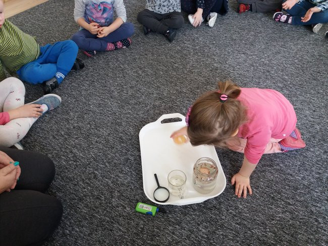 Kura je zniosła, mama przyniosła, ugotowała i dzieciom podała.