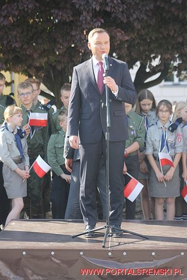 Prezydent RP w Śremie