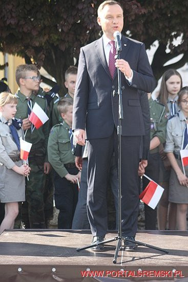 Prezydent RP w Śremie