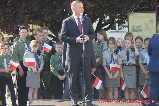 Prezydent RP w Śremie