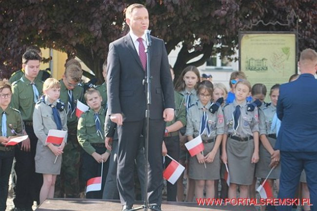 Prezydent RP w Śremie
