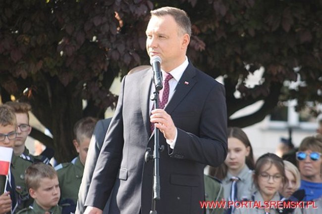 Prezydent RP w Śremie