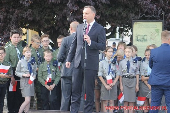 Prezydent RP w Śremie
