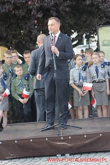 Prezydent RP w Śremie