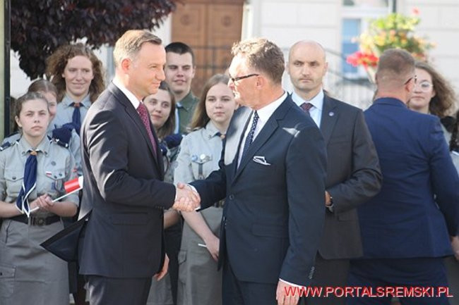 Prezydent RP w Śremie