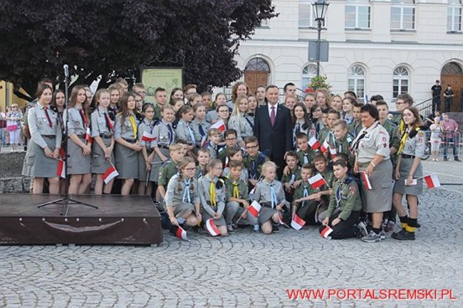 Prezydent RP w Śremie