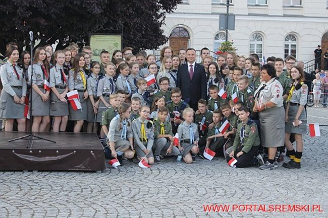 Prezydent RP w Śremie