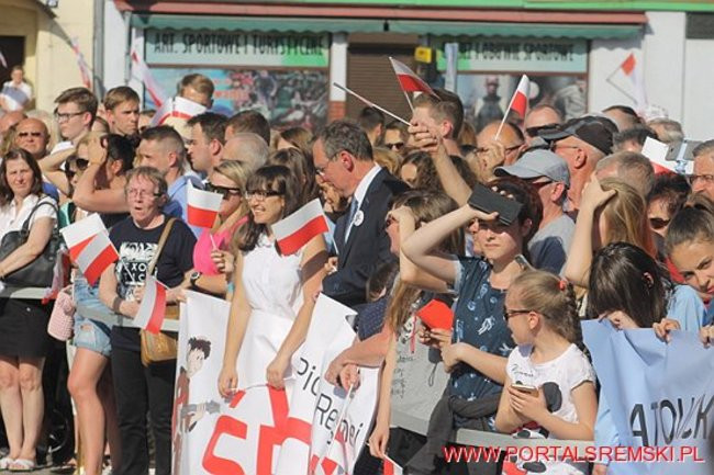 Prezydent RP w Śremie