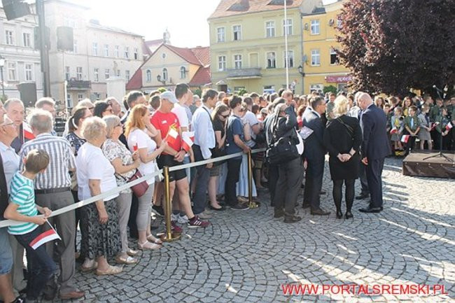 Prezydent RP w Śremie