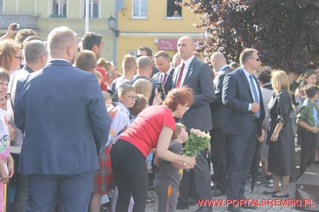 Prezydent RP w Śremie