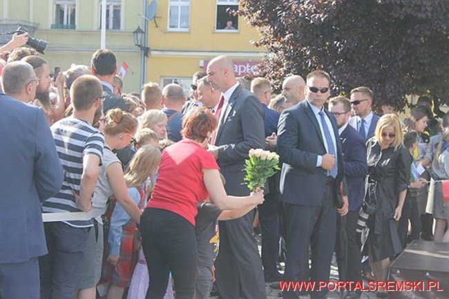 Prezydent RP w Śremie