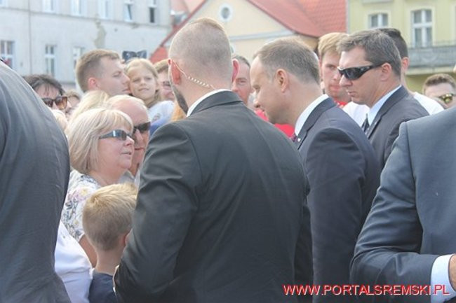 Prezydent RP w Śremie