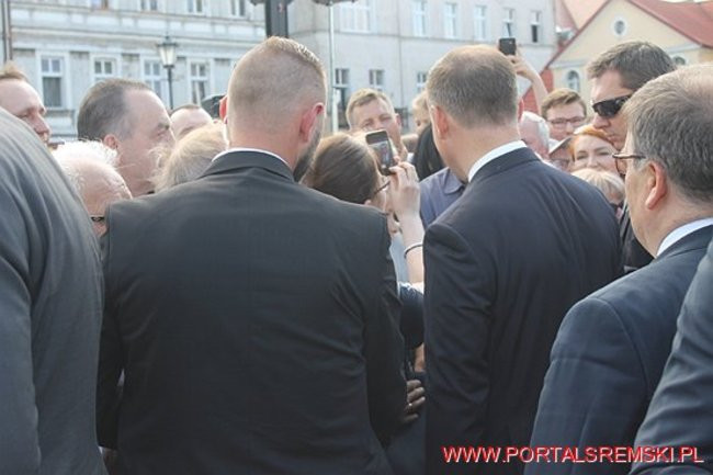 Prezydent RP w Śremie