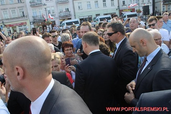 Prezydent RP w Śremie